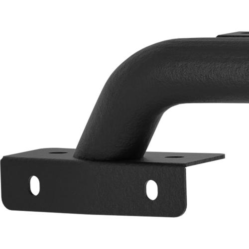 Bull Bar Grille Brush Guard with Light Bracket Compatible with 2021 2022 2023 2024 2025 2026 Ford Bronco (fit Modular Steel Front Bumper ONLY), Off Road Front Bumper Rack Rock Push Bar, Black