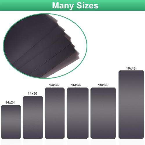 Set of 5 Size 18x48 Color grey Wire Shelf Liner 18 x 48 Value Pack of 5 Flat Heavy Duty Waterproof Non-Adhesive Industrial Strength Plastic Mats for Tier Shelving Unit, Gray