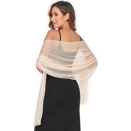 SURVODJA Women Shawls and Wraps for Evening Dress Lightweight Scarf Wedding Guest Shawl Wrap Bridesmaid Scarves
