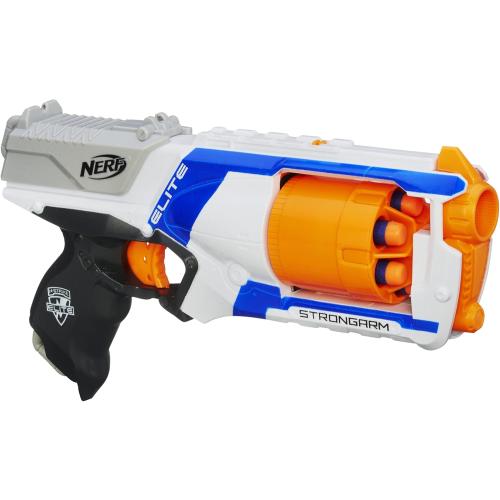 NERF N Strike Elite Strongarm Toy Blaster with Rotating Barrel (Amazon Exclusive)