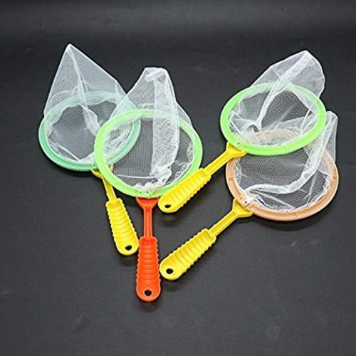 Shindel Durable Kids Bug Catcher Nets, 4PCS Insect Collecting Net Bath Toy Adventure Tool Early Learning Tool for Specimen Observation