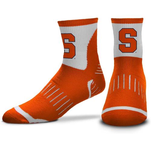 For Bare Feet Adult NCAA Surge Quarter Length Crew Socks - All Weather Performance - Men & Women - Enhance Your Team Footwear
