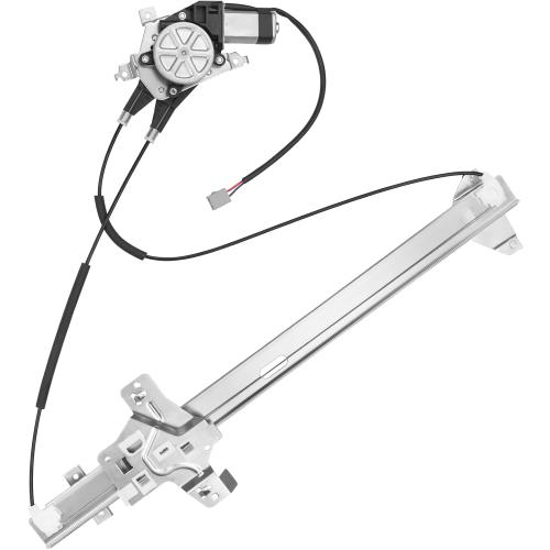 Obaee 741-587 Front Right Passenger Side Power Window Regulator with Motor Compatible with Ford E-150 2003-2014/ E-250 Econoline 1992-2002/ E-350 E-450 E-550 Super Duty, Replace OE 1C2Z 1523200-AA