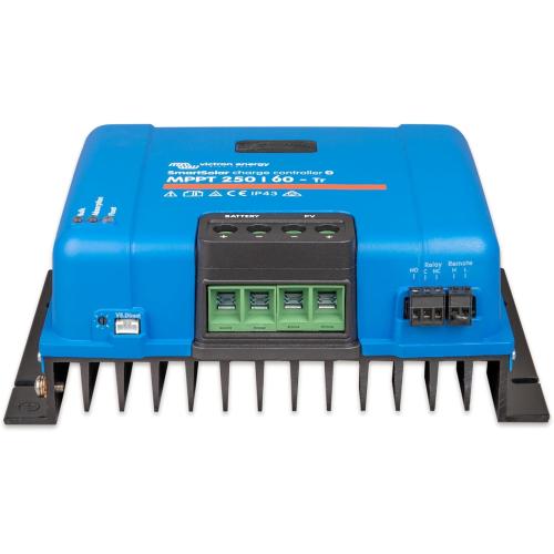Victron Energy SmartSolar MPPT Tr 250V 60 amp 12/24/36/48-Volt Solar Charge Controller (Bluetooth)