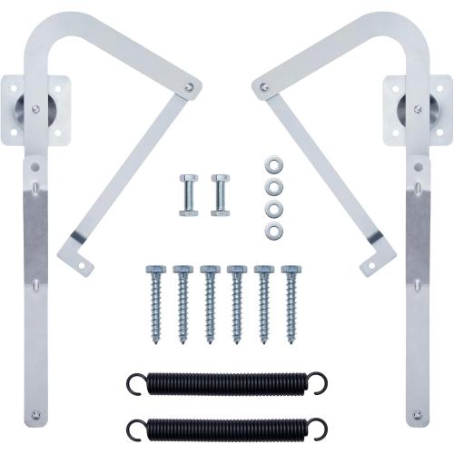 55-2 Attic Ladder Hinge Arms with High-Tension Springs -Suitable for Werner Attic Ladders Manufactured After 2010, Compatible with Werner WU2210, W2208, W2210 Models - Durable Steel Construction‌