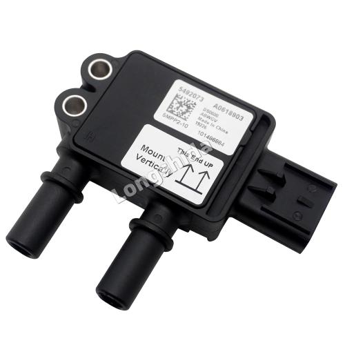5492073 DPF Differential Pressure Sensor Fits for Cummins EPA17 ISX/QSX 15L Engine Freightliner Cascadia Replaces 5MPP2-10 4358994 2124494