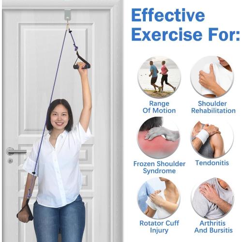 Shoulder Pulley for Physical Therapy, Pulleys for Shoulder Rehab Over Door, Shoulder Pulley Over The Door Physical Therapy, Door Pulleys For Physical Therapy, Arm Pulley, Over The Door Pulleys