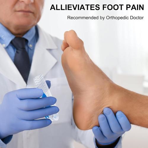 3 Pack Gel Silicone Heel Pads,2 Pairs Heel Cups for Achilles Tendonitis,Shoe Wedge Inserts for Plantar Fasciitis,Sore Heel, Heel Spur and Heel Pain Relief,Heel Support for Men/Women(Medium)