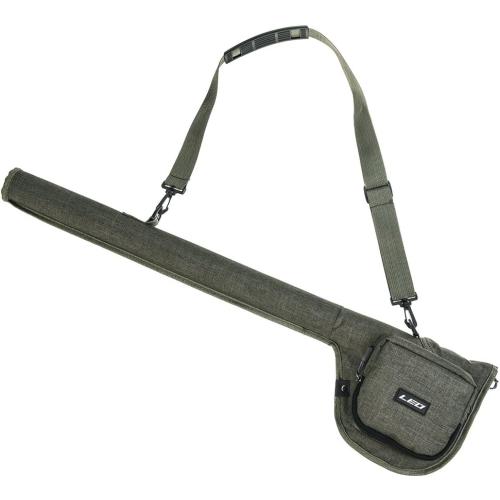 Doorslay Fishing Rod Case Fishing Pole Bag with Reel Pouch Fly Fishing Bag for 9FT 2 Pieces/4Pieces Rod Fishing Rod Bag