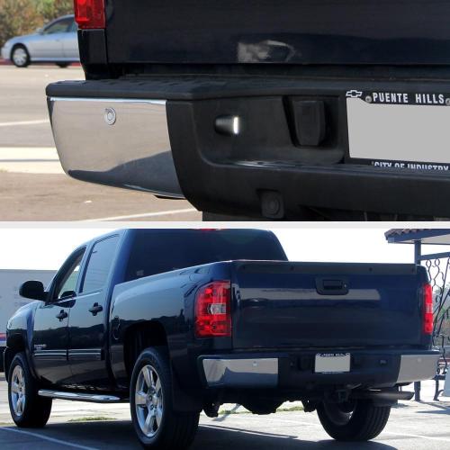 Full LED License Plate Light For Cadillac Escalade Chevy Silverado 1500 2500 3500 Suburban Tahoe GMC Sierra 1500 2500 3500 Yukon XL Tag Lamp Assembly Replacement