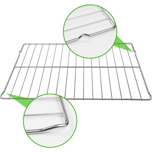 WB48T10063 Oven Rack, Stainless Steel Replacement Parts, Compatible With GE, General Electric,Hotpoint Oven AP4538468, PS2577619，24 x 17, 2 Packs
