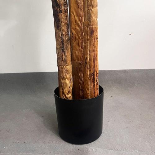 Large Artificial Banana Tree Indoor, Fake Banana Leaf Plant Potted with PP Planter, Perfect for Home Indoor Outdoor Patio Office Tropical Decor(5 FT)