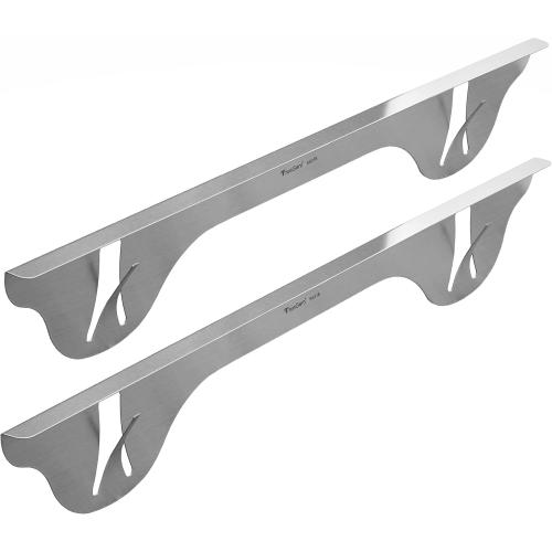 Stove Gap Covers  Stainless Steel | Oven Side Gap Filler | Range Trim Kit | Guard Between Stove Top & Counter