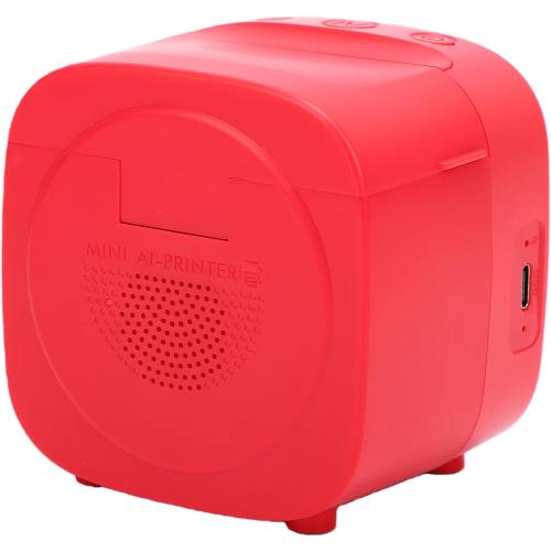 AI Voice Control Printer, Portable Thermal Photo Printer with AI Voice Key, 2.4 Inch HD Screen, 1300mAh Battery for DIY Crafts, Journaling, Gifts for Kids Students