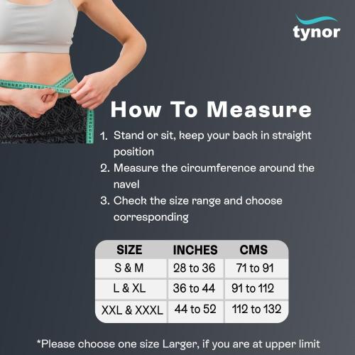 TYNOR Lumbo Lacepull Brace, Grey, XXL, 1 Unit