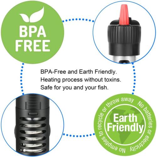 Submersible 50W Aquarium Heater Adjustable Fish Tank Heater 50 Watt