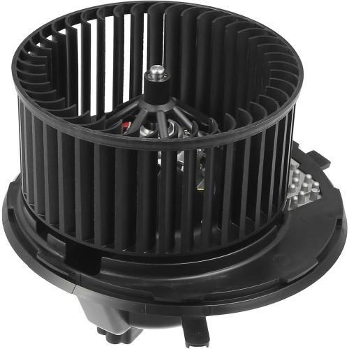 X AUTOHAUX HVAC Heater Blower Motor Assembly Compatible for Volkswagen Beetle, CC, Eos, Golf, GTI, Passat, Jetta, Tiguan No.1K1820015L