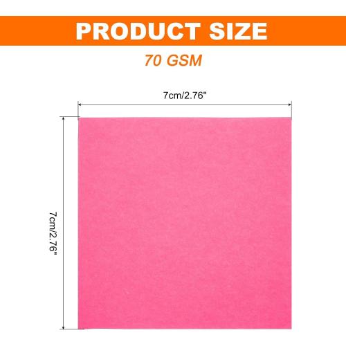 pink sticky note pad