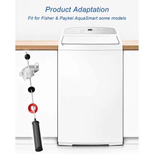 Washer Suspension Rod Kit Compatible with Fisher & Paykel AquaSmart Washing Machine WL26CW1 WL42T26DW1 WL37T26DW1 WL37T26KW2 WL42T26KW Replace 424569P 421841P 1880882, 4Pcs