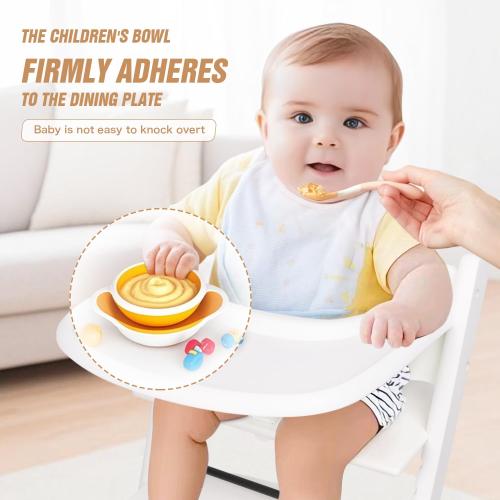 for Stokke Tripp Trapp Tray,White-Smooth Surface Powerful Suction,Easy to Clean,Compatible with Stokke Tripp Trapp Chair(V2 and Beyond),Made with BPA-Free Plastic
