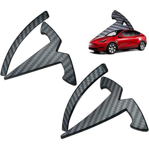 YHCDSEA for Model Y Emblem Badge Sticker Cover-YT