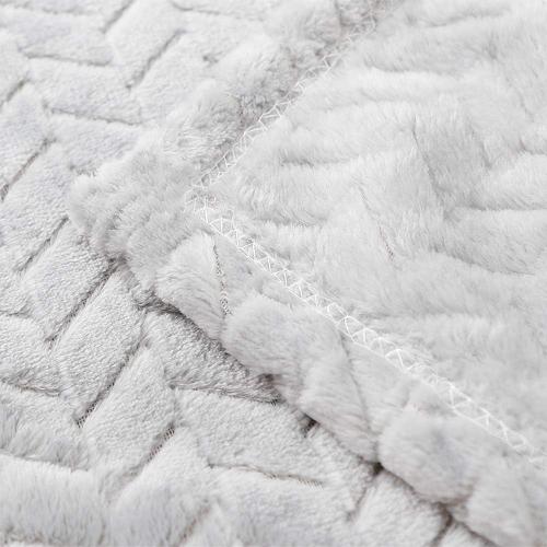 Baby Blanket Flannel, Cozy Throw Blankets for Newborn Infant and Toddler, Super Soft and Warm Receiving Baby Blanket for Crib Stroller - set of 4