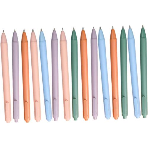 Veemoon 10 Pcs Blue Black Red Gel Ink Pens Extra Fine Point Retractable Pens for Office Sturdy and Smooth Writing for Students Teachers Adults