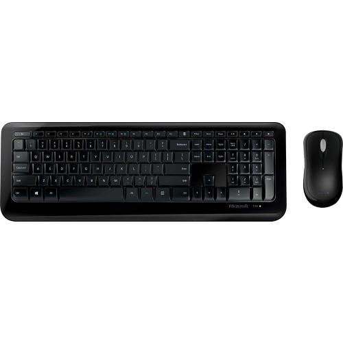 Microsoft Wireless Desktop 850 with AES ) - Black. Wireless Keyboard and Mouse Combo. Snap-In USB Transciever. Right/Left Hand Use Mouse