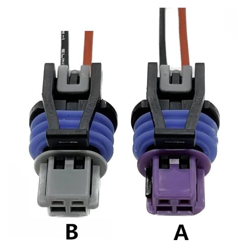 2Pin Car Transducer Wiring Harness Connector Fit Compatible 15449028 15449027(2Pin A,5 Pcs)