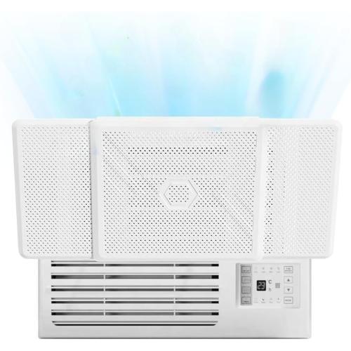 Window Air Conditioners Deflector Universal - Room Air Conditioner Window Baffle Adjustable Wind Direction - Prevent Direct Blowing of Cold Air -Ac Air Vent Deflector Easy to Install (1)