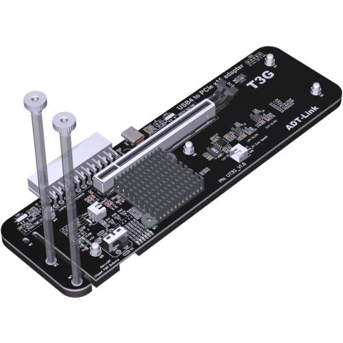JMT ADT-UT3G USB4.0 Docking Station 64G PCIe4.0x4 to Laptop Graphics Card External Conversion Adapter Compatible with Thunderbolt 3 4