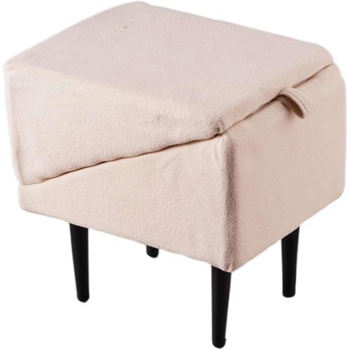 Color beige Dog Ramp for Couch, 2-in-1 Convertible Wooden Home Step Stool Dog Ramp Stairs, Doggie Ramp for Dogs Cats Or Pets Footrest