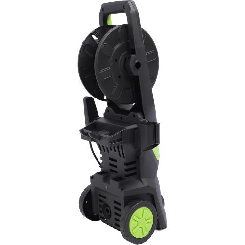 Black and Green 32Ft High Pressure Washer, 4000PSI Electric Power Washer with 32FT Hose, 4 Nozzles for Car, Fence, Patio Cleaning