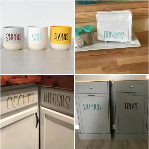 5 Inch Alphabet Letter Stencils for Painting - 42 Pack Letter and Number Stencil Templates with Signs for Painting on Wood, Reusable Letters and Numbers Stencils for Chalkboard Wood Signs & Wall Art