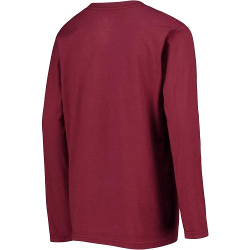 Outerstuff Chicago Bears Youth Team Logo Long Sleeve T-Shirt - Navy Blue