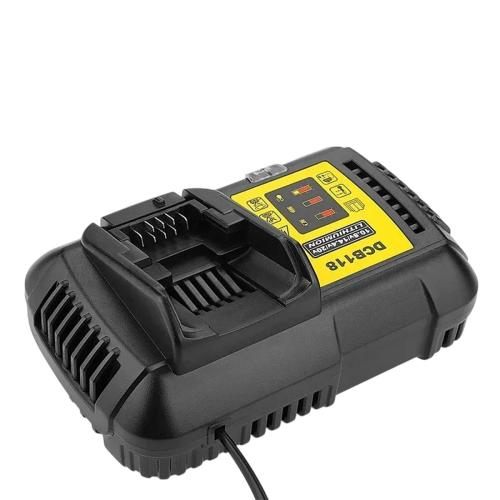 Dcb118 Lin-l0ttreriy 4.5A for 12V 14.4V 18V Battreriy Fast Station Replacement for Dcb118 Dcb105
