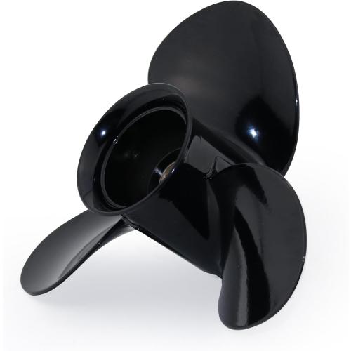 CAPTAIN Aluminum Outboard Propeller Fit Evinrude/Johnson Engines 8-15HP 13Tooth Spline RH