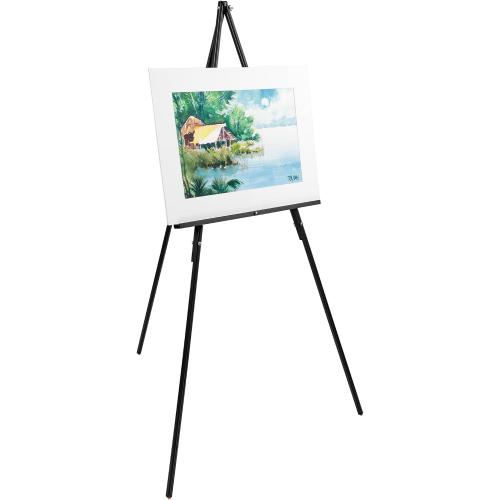 TRIPOD EASEL - LIGHT WEIGHT & EASY ASSEMBLY - MAX HEIGHT: 63.