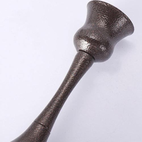 Elegant Metal Holder Retro French Type Candleholder Candlestick for Home Decoration Table Setting