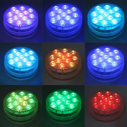 01 Submersible LED Lights, Reusable Underwater Pond Lights for Aquarium for Swimming Pool for Vase for Fish