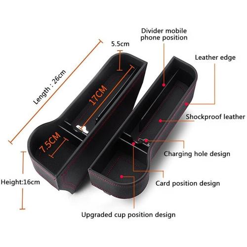 Car seat Storage Box, car seat Slot Storage Box, (Color : ABS -Right)