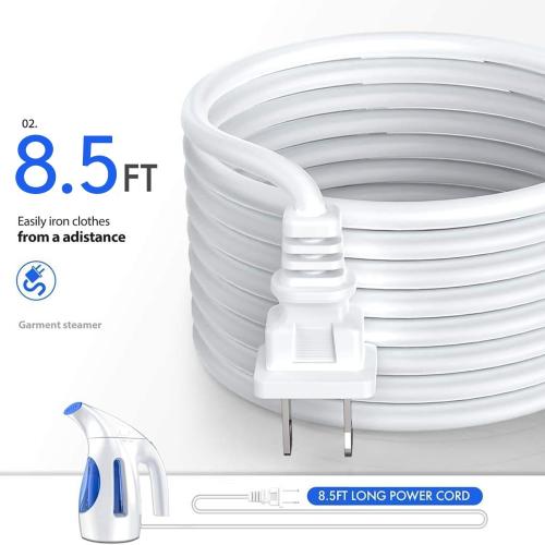 HiLIFE Steamer for Clothes, Portable Handheld Clothing Steamer, 240ml Big Capacity, 700W, Strong Power, Fabric Quick Wrinkle Remover with Brush for Home, Office, Travel (ONLY 120V) -Blue