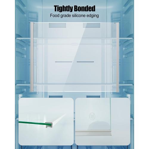 Upgraded ACQ30341209 Refrigerator Glass Shelf Fit for LG Refrigerator LRSXS2706W LRSXS2706B LRSXS2706S LRSXS2706V LRSXC2306V, Freezer Glass Shelf Relace 4977123 AP7177420 PS16661522 EAP16661522