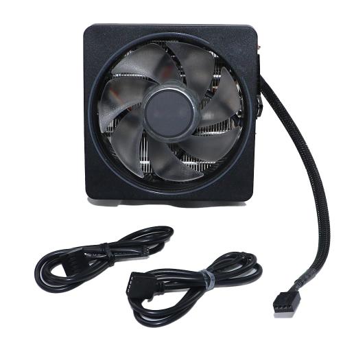 CPU Wraith Cooler Prism Aluminum Heat Sink Copper Core Base 4-Pin PWM 95mm Fan Pre-Applied Thermal Paste Compatible with AMD Socket AM5 AM4 AM3 AM2 Ryzen 7 1700X 1800X 2700X 3700X 4700X 5700X Fan