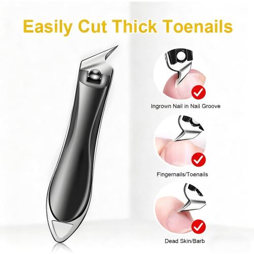 Electric Nail Clipper, 2026 Improved Nail Clippers Set, Includes an Automatic 2-in-1 Nail Clippers (with LED Light & Storage Box), an Oblique Nail Clippers, Ideal for All Your Nail Care Needs - Green