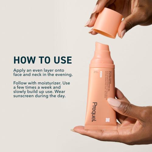 Prequel Skin Retinal Renew – 0.1% Retinaldehyde Gel with Ectoin, Cica & Jojoba Oil – Smooths Texture, Firms & Evens Tone – Supports Skin Barrier – Dermatologist Developed – Low-Irritation Retinoid