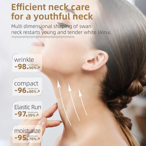 AH-8 Firming Neck Cream for Crepey Skin Body Care Comfort, Moisturizing Tightening Roller Neck Skin Repair Lotions for Women with Day & Night Use