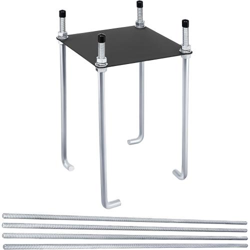 Basketball Hoop Anchor Kit, Universal Fit Ground Anchor Kit, Basketball Mounting Kit for Easy Relocation and Compatible with All Basketball Goals