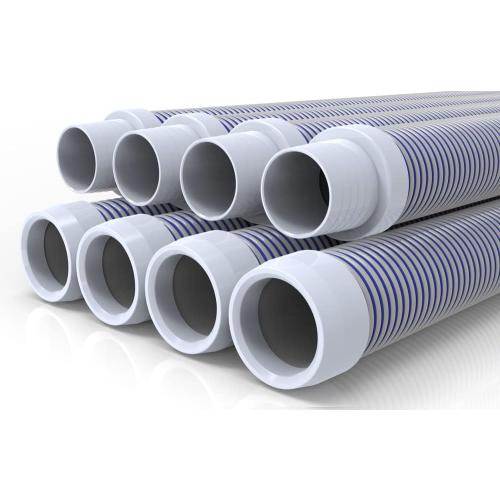 POOLWHALE Professional Swimming Pool Vacuum Cleaner Hose -1.5” 8 Piece Hoses, Perfect Vacuum Extension/Replacement - Compatible with all Major Automatic Pool Cleaners