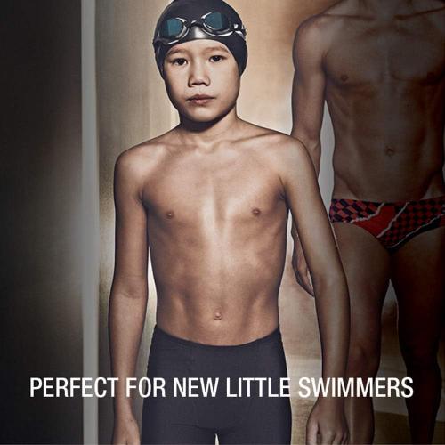 Size L..KGKE..Speedo Boy's Swimsuit Jammer Begin to Swim Solid